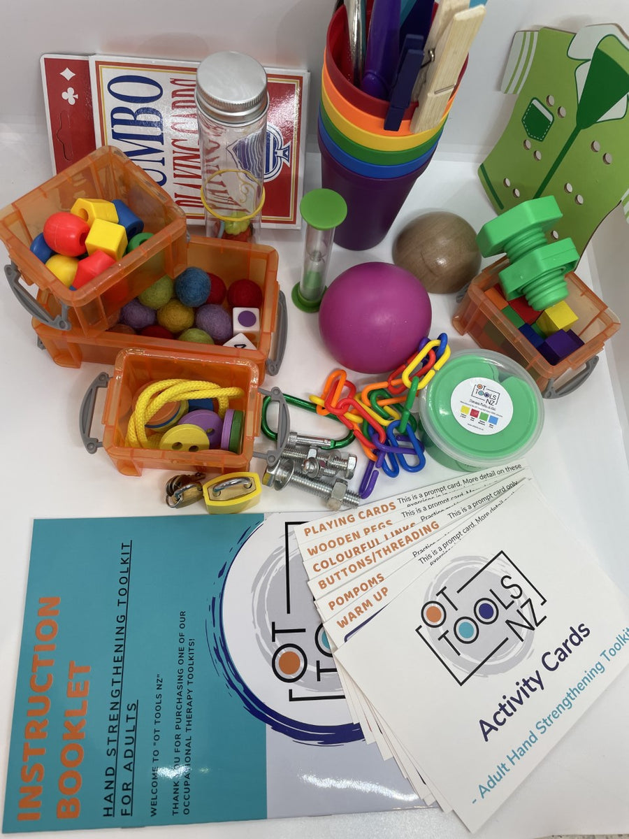 Hand Strengthening Toolkit for Adults – OT Tools NZ